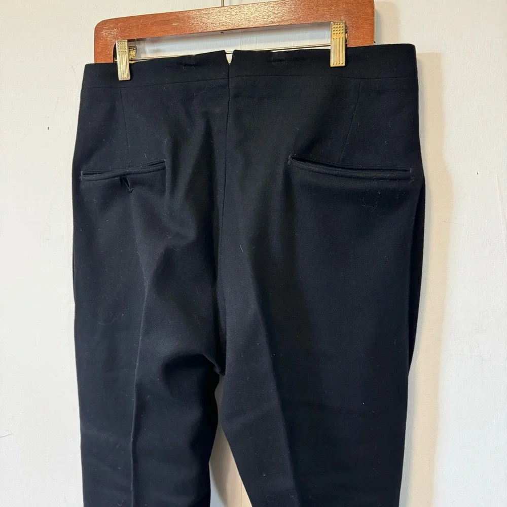 Vintage After Six Rudofker Wool Tuxedo Double Breasted Suit 1950s Mens 42‎ 44 33
